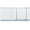 Safetots Cancelletto di Sicurezza Elite, 189cm - 198cm, Grigio Opaco, Cancelletto di Sicurezza a Pressione per Scale, Cancelletto per Bambini per Porte, Barriera di Sicurezza, Installazione Facile