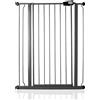 Bettacare Cancelletto Child & Pet per Bambini e Animali, 81.4cm - 89cm, Grigio Ardesia, Cancelletto Extra Alto con un'Altezza di 104cm, Cancelletto per Bambini e Barriera per Animali Domestici