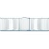 Safetots Cancelletto di Sicurezza con Parte Superiore Incurvata, 271cm - 280cm, Grigio Opaco, Montaggio a Pressione, Cancelletto per Bambini per Porte, Corridoi e Spazi Stretti, Barriera di Sicurezza