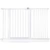 Bettacare Cancelletto di Sicurezza Easy Fit, 126,7cm - 134,7cm, Bianco, Cancelletto di Sicurezza a Pressione per Scale, Cancelletto per Bambini per Porte, Barriera di Sicurezza, Installazione Facile