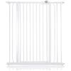 Bettacare Cancelletto per Cani Premium Extra Alto, 95,3cm - 102,9cm, Bianco, Extra Alto con Un'Altezza di 104cm, Cancelletto a Pressione per Cani e Cuccioli, Barriera per Animali Domestici e Cani