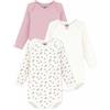 Petit Bateau Set di Bodies a maniche lunghe in cotone stampato mirtilli per bambini, 3 mesi, variante 1