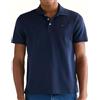 WRANGLER - Camicia Uomo - Vestibilità Regular - Polo Shirt - Blu Marino