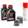 Gazoobike Kit di manutenzione cambio olio standard per HONDA ADV 350 dal 2022 al 2024 - MTL 7100 10W30 2L
