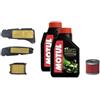 MotoCapuano KIT TAGLIANDO YAMAHA MAJESTY 400 2007 2008 OLIO MOTUL 5100 FILTRI YP400 YP