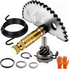 BOLOJAU Kit di riparazione avviamento a pedale per Chinese scooter per GY6 49cc 50CC 139QMB 139QMA motore a 4 tempi per Alpha-Motors per Direct-Bikes per Dafier per Guoben per Roketa per Taotao