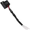 Diheohg Relè a LED da 12 V, display per moto, quad load, display indipendente, LF1-S-PIN MAX 150 W, 2 pin