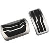 JSYALMSLW Pedale Freno Auto Per Ford Per Focus 2 3 4 MK2 MK3 MK4 RS ST 2005-2022 Kuga Escape 2009-2020 Pedali In Acciaio Inossidabile(AT 2 pcs)