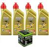 E-BIKERS.IT Kit tagliando con olio POWER 15w50 + filtro HF160 compatibile con Bmw F 800 R GS GT HP4 1000