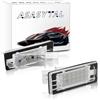 Asasytal Luci Targa LED, Senza Errore OBD 12V, Lampadine SMD 6000K Bianco Freddo, Compatibile con Renault Espace IV Espace Fluence Scenic Duster ecc., 2 Pezzi