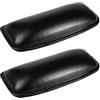 VoxelTek Cuscino per gambe auto, 2 pezzi, autoadesivo, per bracciolicon memory foam per braccioli e console centrale, protezione e comfort ergonomico per ginocchia e braccia, compatibili con tutte le auto
