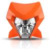 MKBHD Adatto for KTM 2024 EXC XC SX XCW EXCF SXW SXF 125-500 Enduro Faro for motocicletta Carenatura for moto da cross(Orange)