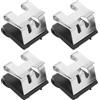 Aihoom 4 clip di fissaggio per tenda auto, ricambio 964000020R, supporto per parasole interno, accessorio auto, compatibile con Renault Scenic 3 e Scenic