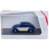 Schuco 1:64 VW Käfer 2-far. DKL.blu/avorio - Modellino auto Diecast di alta qualità in scala 1:64, modellino auto, 1:64, auto, modello da collezione
