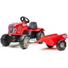 Falk Trattore a pedali Terra Maxx Bambino con rimorchio, da 2 anni