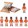 MINIX - Coppa del Mondo 2026 - Paesi Bassi - Bustina a Sorpresa Casuale - Football Stars Format - Blind Bag Figurine da Collezione, 7 cm