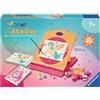 Ravensburger CrearTV - Painting by Numbers 25877 - Neon Atelier Unicorn Bambini dai 7 anni in su