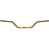 ACCOSSATO Manubrio Accossato oro in alluminio per Honda XL 600 RM - LM dal 1983 al 1987, diametro 22 mm, altezza media
