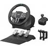 PXN V9 Volante per PC con pedali e cambio, 270/900 gradi, volante da corsa per PC, PS4, PS3, Xbox One, Xbox Series X/S, N-Switch (non supporta Mac/PS5)