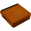 Generico Custodia protettiva console per ANBERNIC RG34XXSP - Copertura protettiva stampata in 3D - Resistente ai graffi e agli urti - Involucro flessibile in TPU, Arancione trasparente