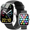 Matast 2026 Smartwatch Uomo Donna, 100+ Sportive Fitness Tracker con Sonno Contapassi Cardiofrequenzimetro, 1.91" Smartwatch con Effettua/Risposta Chiamate, Impermeabil IP68 Smart Watch per Android/iOS