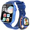Ucani 4G Orologio Smartwatch Bambini, Smartwatch per Bambini con GPS, SOS, Videochiamata/Telefono/Chat, Modalità Scuola, Sveglia, Contapassi Smartwatch per Ragazze e Ragazzi dai 4-12 Anni (Blu Oceano)