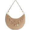 GUESS borsa a tracolla Tasmin Mini Shoulder Bag Champagne grigio talpa
