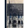 August Rode Vitruv Marci Vitruvii Pollionis De Architectura Libri De (Tascabile)