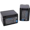 Dot.Foto 2 x Dot.Foto VW-VBT380 Premium 3.6v / 3880mAh Batteria Ricaricabile per Panasonic HC-V110, HC-V130, HC-V160, HC-V180, HC-V201, HC-V250,HC-V260,V720 V750 V770 V777 VX870 VX980 VX989