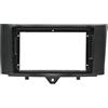 GNITRIMS Mascherina Autoradio 2 DIN Per Mercedes, Per Smart, Per Fortwo 2011-2015