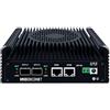 MNBOXCONET S2 Mini PC N150 2x10gb SFP+, Firewall Appliance Micro Office Hardware, DDR5 8GB RAM 256GB SSD, 2xi226V 2.5Gbit LAN, USB C, TF Card Slot, Support Proxmox OPNsense Win, SPK/MIC