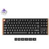 Keychron K8 HE Special Edition Black - Tastiera Wireless 80% ISO-IT con Switch Gateron Magnetica Double-Rail, Rapid Trigger, Keycaps PBT, RGB, QMK e Bluetooth 5.2 Nera