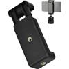 HUVZOR Supporto Universale per Smartphone da Treppiede, Adattatore con Vite da 1/4 di Pollice e Morsa Regolabile (55-95mm)