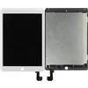 TELEMATICARICAMBI Display LCD + Touch Screen compatibile con iPad Air 2 - A1566 A1567 Bianco
