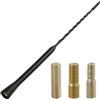 pawpoem Antennas per Auto 28 cm, Antenna Corta per Auto, Antenna Radio Auto Impermeabile IP65, Sostituzione per Antenna per Auto radio, Compatibile con Tutti i Modelli