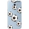 dakanna Custodia per Samsung A5 2017 | Modello di Pallone da Football | Cover in Gel di Silicone TPU Morbido di Alta qualità con Sfondo Trasparente