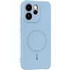GIOPUEY Cover per Oppo Reno 15 PRO Max, Magnetica Custodia Compatibile con MagSafe, Morbido TPU Silicone Custodia, Resistente all'Usura - Blue