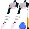 ZHUROUPU 2 PCS DC Porta di Ricarica per della Porta di Ricarica del Cavo con Sostituzione del Filo per dell Inspiron 15 5568 7569 7579 5578 5378 7368 7378 Latitudine 3390 0JDX1R PF8JG 450.07R03.0013