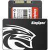 KingSpec 8TB 2.5 SSD SATA III Interno - 550 MB/s in lettura, 520 MB/s in scrittura con flash NAND 3D, per laptop e PC desktop Aggiornamento