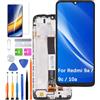 HLYGZX Display Schermo per Redmi 9a/9c/10a M2006C3LG M2006C3LI con Cornice | con kit di riparazione，IPS LCD，HD Display，Sostituire lo schermo,per Modello:M2006C3LC M2004C3L M2006C3MG M2006C3MT