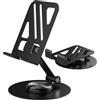 WD&CD Supporti per telefoni cellulari Rotazione Libera a 360° Supporto Telefono Scrivania Universale Supporto Cellulare Da Tavolo Base Stabile Supporto Telefono