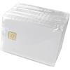 FONGWAH 50 pz carta in PVC vuota con chip 4428 contatto smart card hotel key card ISO7816 protocollo