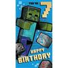 Danilo Promotions LTD Minecraft - Biglietto di auguri per 7 anni