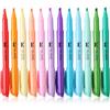 Mr. Pen - Evidenziatori, Confezione da 12, Colori Assortiti, Punta a Scalpello, Asciugatura Rapida, Resistente alle Smagliature, Evidenziatori Inodori per Scuola, Ufficio e Diario
