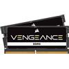 Corsair Vengeance CMSX32GX5M2A5600C48 memoria 32 GB 2 x 16 DDR5 262-pin SO-DIMM [CMSX32GX5M2A5600C48]