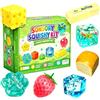 Usper Set di 8 Squishy Box a Sorpresa, Mystery Squishy Palline Antistress Colorate con Glitter Dumpling Spremere Sensoriali Soft, Regalo Antistress, Perfetti per Adulti (8PCS B)