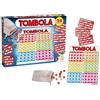 Teorema Giocattoli, Tombola Italiana con Gettoni in Legno, Gioco da Tavolo per Famiglia con Tabellone, Numeri e 24 Cartelle in plastica, Gioco di Società per Feste e Natale