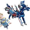 Generico Camion Dei Dinosauri | Giocattolo Auto Trasformabile Dinosauro - Connessioni Magnetiche Trasformazione Automatica Gioco Divertente Per Bambini e Bambine