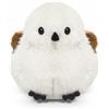 Gralara Peluche Uccellino Design Carino Pupazzo Uccello Morbido Idea Regalo Peluche Nettaria per Bambine, Bambini, Camera da Letto, Decorazione, White Tit