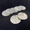 MOMOMAGE Cupronickel Morgan Dollar Shell e Monete Set (5 monete + 1 guscio della testa + 1 guscio della coda) trucchi magici da vicino oggetti di scena per maghi professionisti